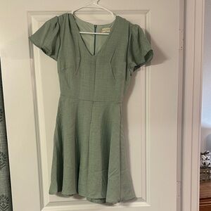 Altar'd State Sage Mini Dress